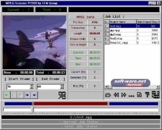 MPEG Scissorss Screenshot