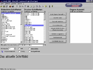 Schrift 2000 Screenshot