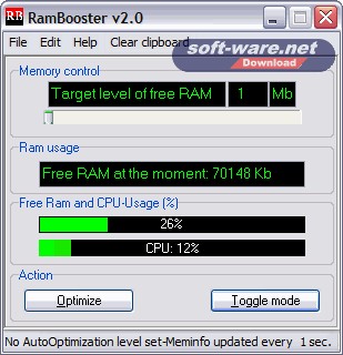 RamBooster Screenshot
