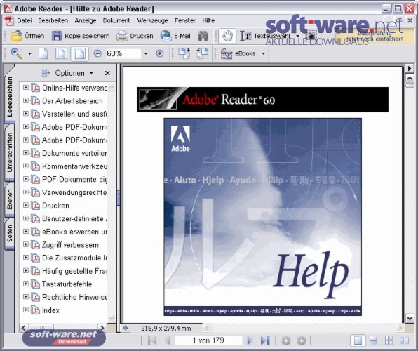 adobe acrobat reader 6.0 free download software