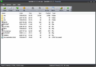 PowerZip Screenshot
