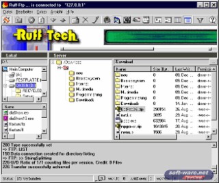 Ruff-FTP Screenshot