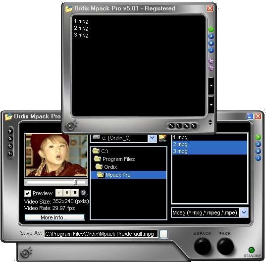Ordix Mpack Screenshot