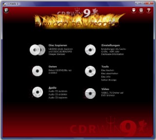 CDRWIN Screenshot