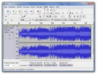 Audacity Screenshot