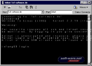 Automatic Telnet Screenshot