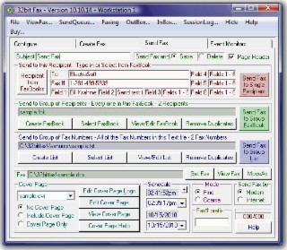 32bit Fax Screenshot