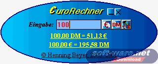 EuroRechner Screenshot