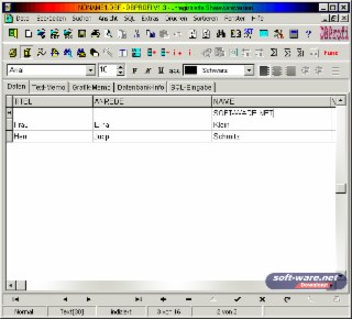 DBProfi Screenshot