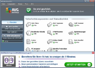 AVG Anti-Virus Screenshot