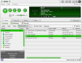QCD-Player Screenshot