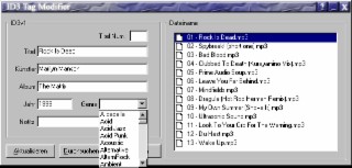 ID3 Tag Screenshot