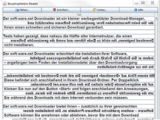 Boustrophedon Speed-Reader Screenshot