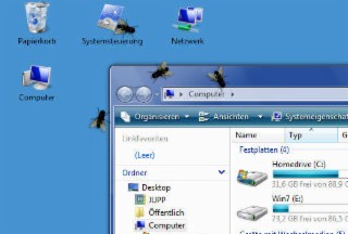 Fly on Desktop Screenshot