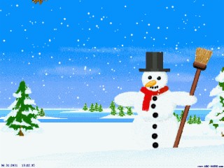 Happy Snowman Screenshot