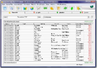 Haushaltsbuch Screenshot