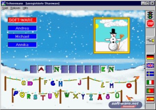 Schneemann Screenshot