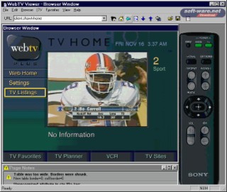 WebTV Screenshot