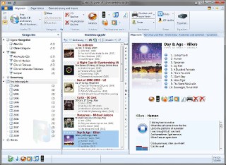 Audio-CD-Archiv Screenshot