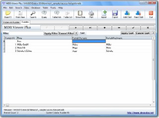 MDB Viewer Plus Screenshot