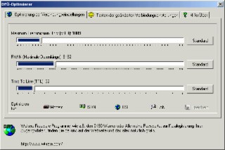 DFÜ-Optimierer Screenshot