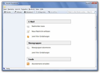 Thunderbird 11 Portable Screenshot