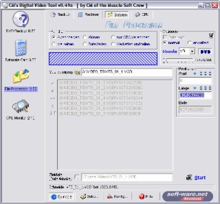 DVtool Screenshot