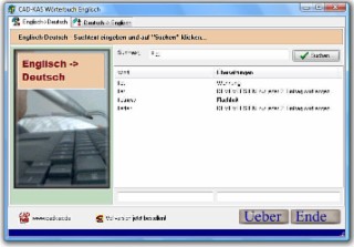 Wörterbuch Engl. Screenshot
