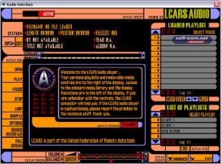 LCARS Audio Screenshot