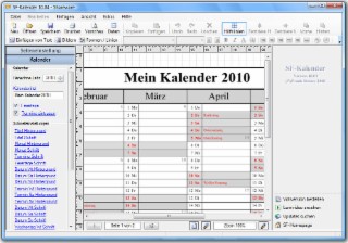 SF Kalender Screenshot