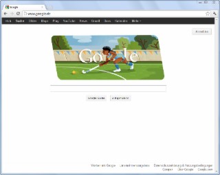 Google Chrome 21.0 Screenshot