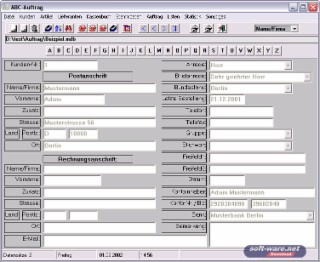 ABC-Auftrag Screenshot