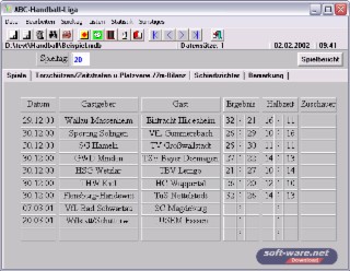 ABC-Handball-Liga Screenshot