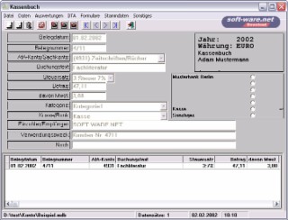 ABC-Konto/Kasse Screenshot