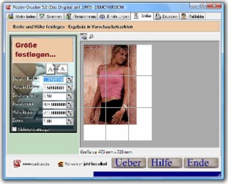 Poster-Drucker Screenshot