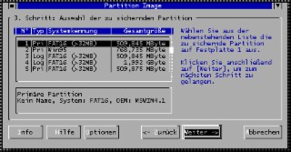 Partition Image Screenshot