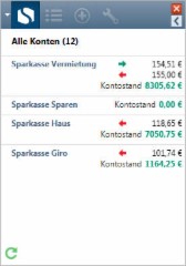 Steganos Konto-Ticker 2012