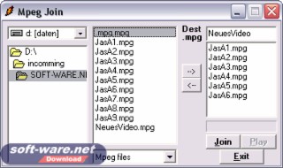 Mpeg Join Screenshot