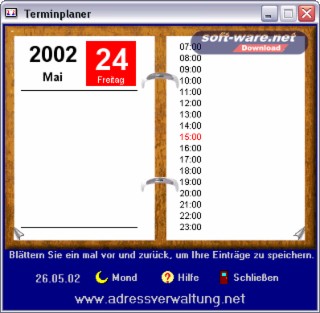 Planer 2000 Screenshot