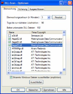 DLL-Scan Screenshot