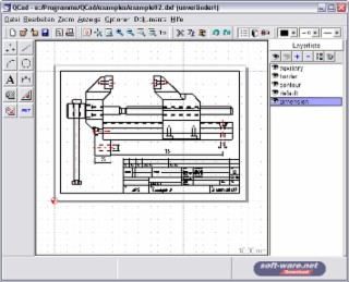 QCad Handbuch Screenshot