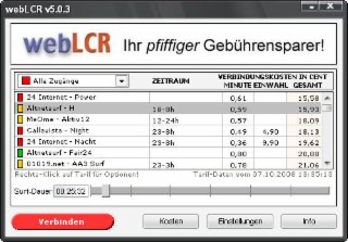 webLCR Screenshot