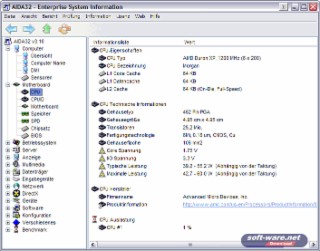 AIDA32 Screenshot