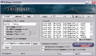VCDGear Screenshot