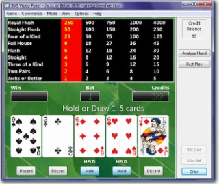 Video Poker Screenshot