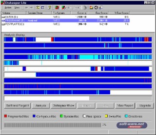 Diskeeper Lite Screenshot