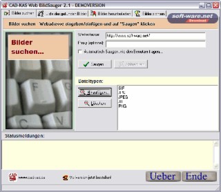 Web BildSauger Screenshot