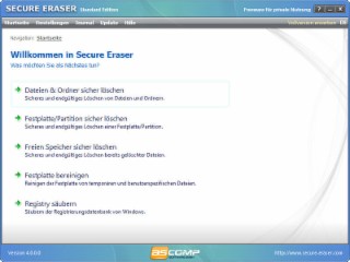 Secure Eraser Screenshot