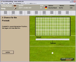 Torschützenkönig Screenshot
