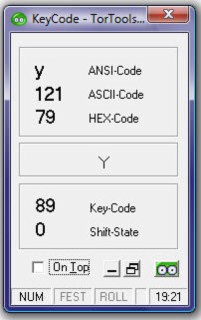 KeyCode Screenshot